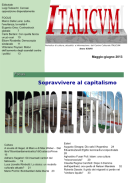 Italicum maggio-giugno copertina